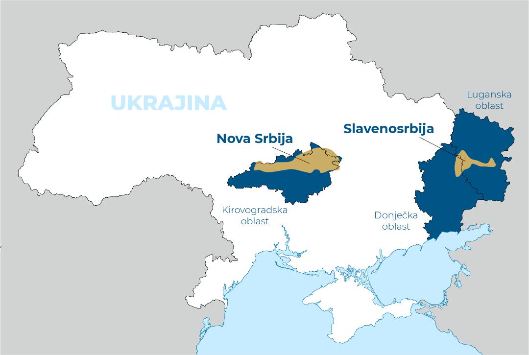 mapa savremene ukrajine